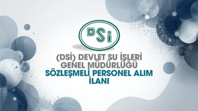Devlet Su İşleri Genel Müdürlüğü DSİ Bilişim Personeli Alımı