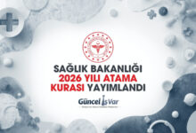 Sağlık Bakanlığı 202 yılı atama kurası