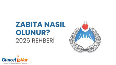 Zabıta nasıl olur? 2026 yılı zabıta olma şartları nedir merak edilenler guncelisvar.com.tr' de